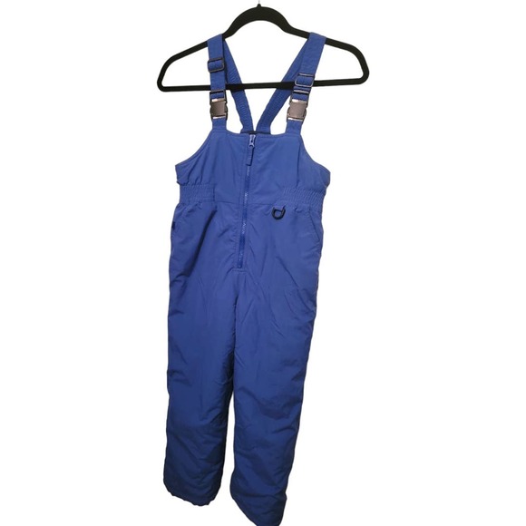 Lands' End Other - Lands End Kids Youth Size L 6x-7 Blue Snow Bib Overalls Ski Snowboard Pants